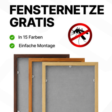 Insektenschutzgitter gratis
