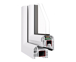 Moderne Profile für Kunststoff-Balkontüren
