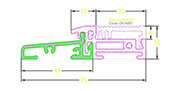 Profildiagramm niedrige Schwelle Rehau Synego MD