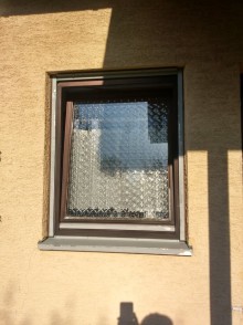 Ersatz der Fenster durch Kunststofffenster