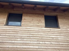 Replacement of old windows with new plastic ones
