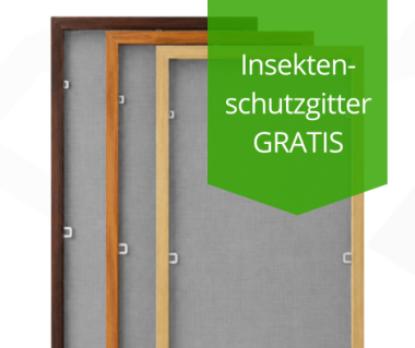 September-Aktion: Insektenschutzgitter für Fenster GRATIS