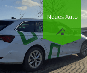 Wir haben einen neuen Firmenwagen