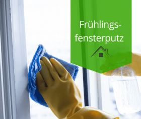 Wie putzt man im Frühling die Fenster?