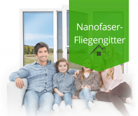 NEUHEIT: Fensternetz mit Nanofaser