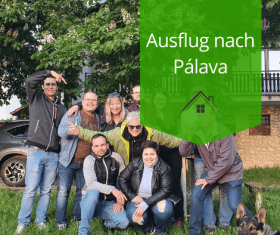 Wir fuhren zum Teambuilding nach Südmähren