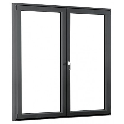 2-flügelige Kunststoffbalkontür PREMIUM 1700 × 2080