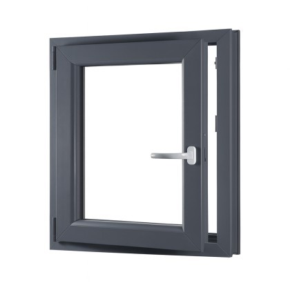 Einflügeliges Kunststoff-Kellerfenster links OLIMPIA 60 AD