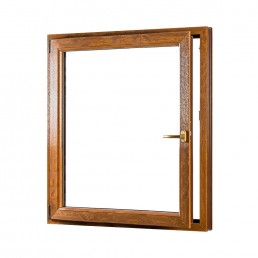 1-flügeliges Dreh-Kipp-Kunststofffenster PREMIUM, links 1100 x 1400